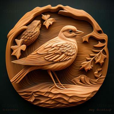 3D модель Charadrius sanctaehelenae (STL)