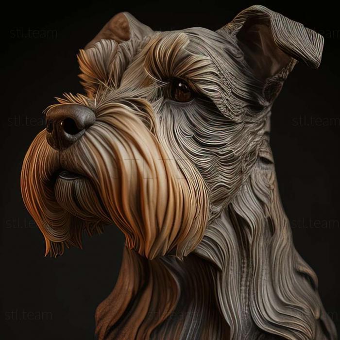 Zwergschnauzer dog