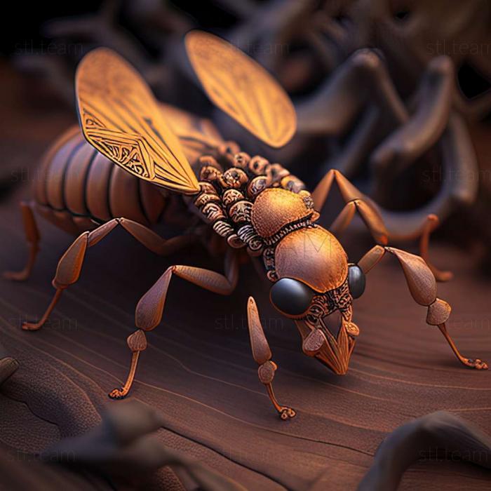 3D модель Pheidole гольчастий (STL)