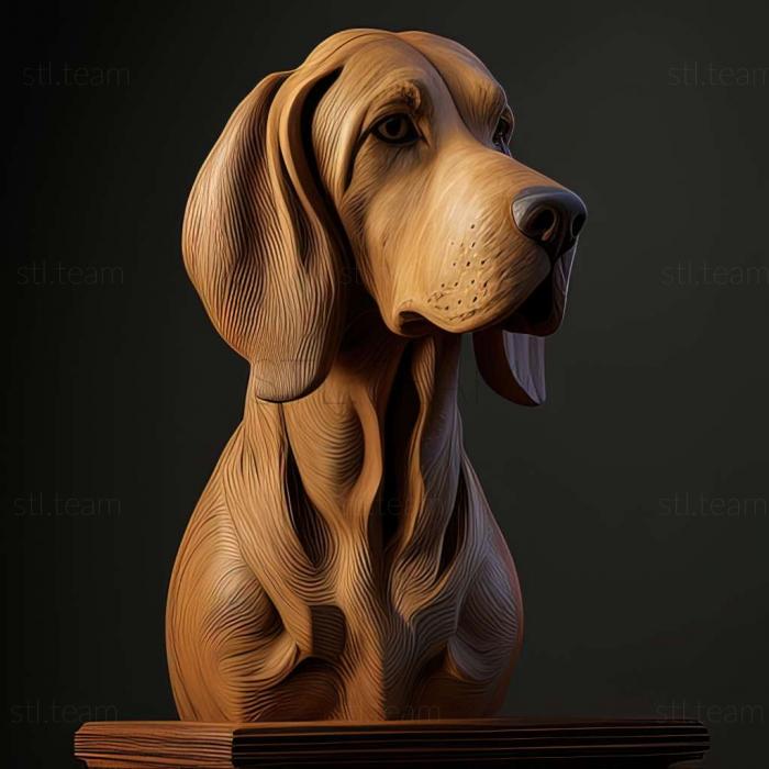 3D модель Болгарская гончая собака (STL)
