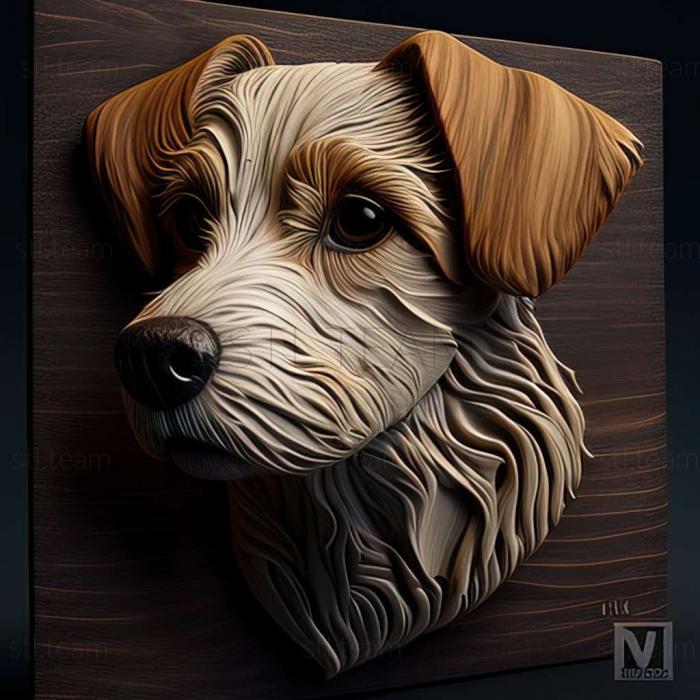 3D модель Кісю собака породи собак (STL)