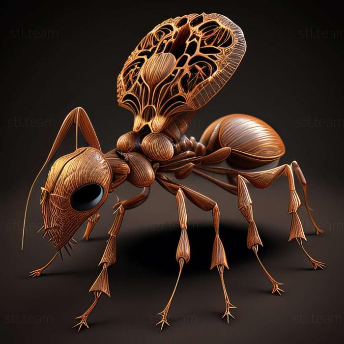 3D модель Pheidole obtusospinosa (STL)