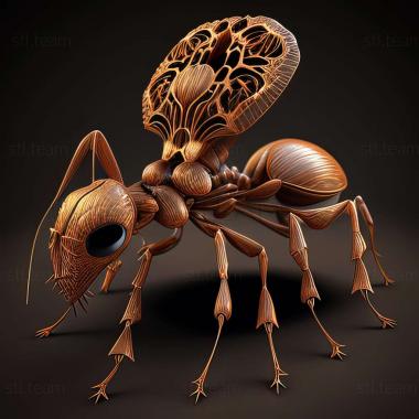 3D модель Pheidole obtusospinosa (STL)