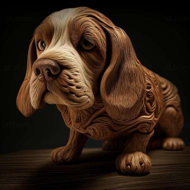 3D model Willie dog famous animal (STL)