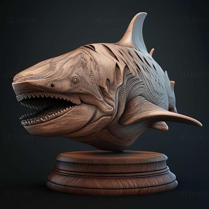 3D модель Carcharhinus perezii (STL)