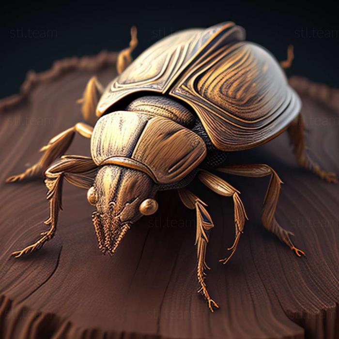 3D модель Onthophagus tuberculifrons (STL)