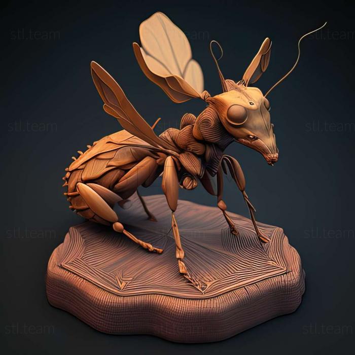 3D модель Camponotus boghossiani (STL)