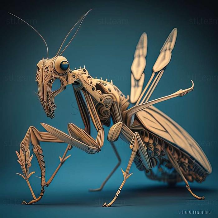 3D model Gnamptogenys ammophila (STL)