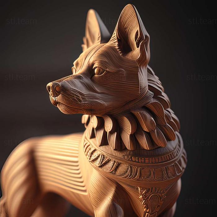 3D модель Болгарська казарма собака (STL)