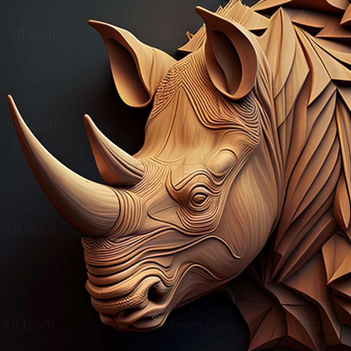 3D model Rhinonyssus dobromiri (STL)