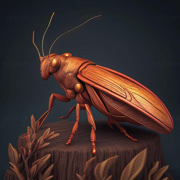 3D model Cantharis sucinonigra (STL)