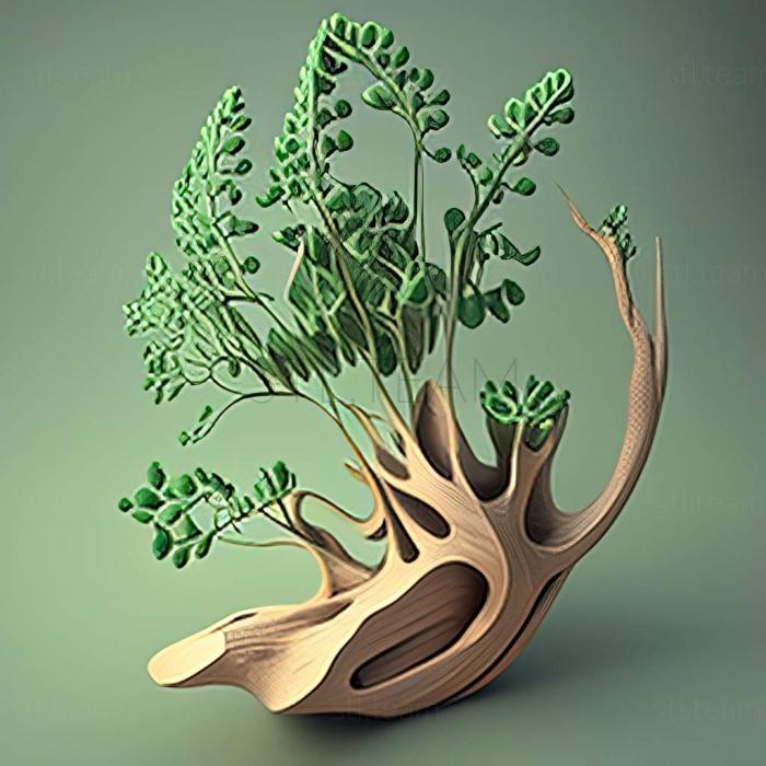 3D model Gymnothorax moringa (STL)