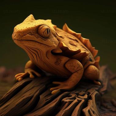 3D модель Ceratophyllus hirundinis (STL)