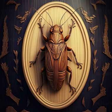 3D model Hope cockroach famous animal (STL)