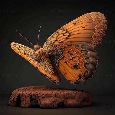 3D модель Melitaea parthenoides (STL)