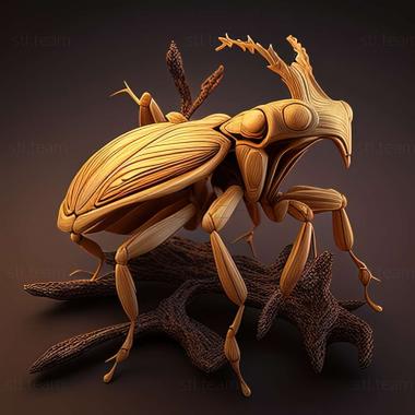 3D модель Orchesella коллювиалис (STL)