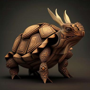 3D model Sericoceros mexicanus (STL)