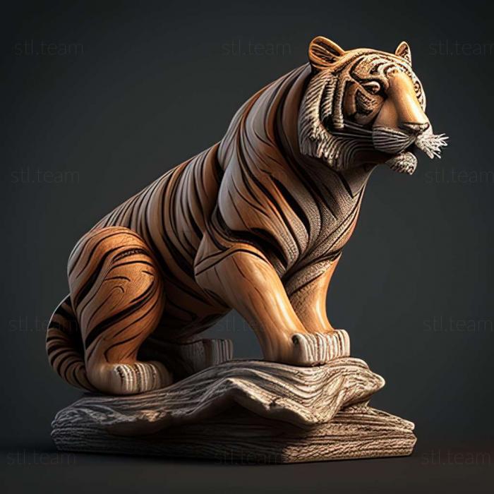 Pursh tiger famous animal