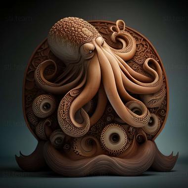 3D модель Henosepilachna vigintioctopunctata (STL)