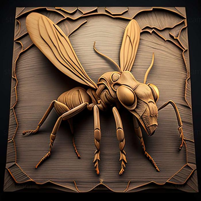 3D модель Camponotus ogasawarensis (STL)