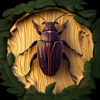 3D model Nicrophorus americanus (STL)