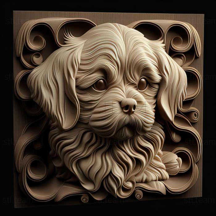 3D модель Коко собака відома тварина (STL)