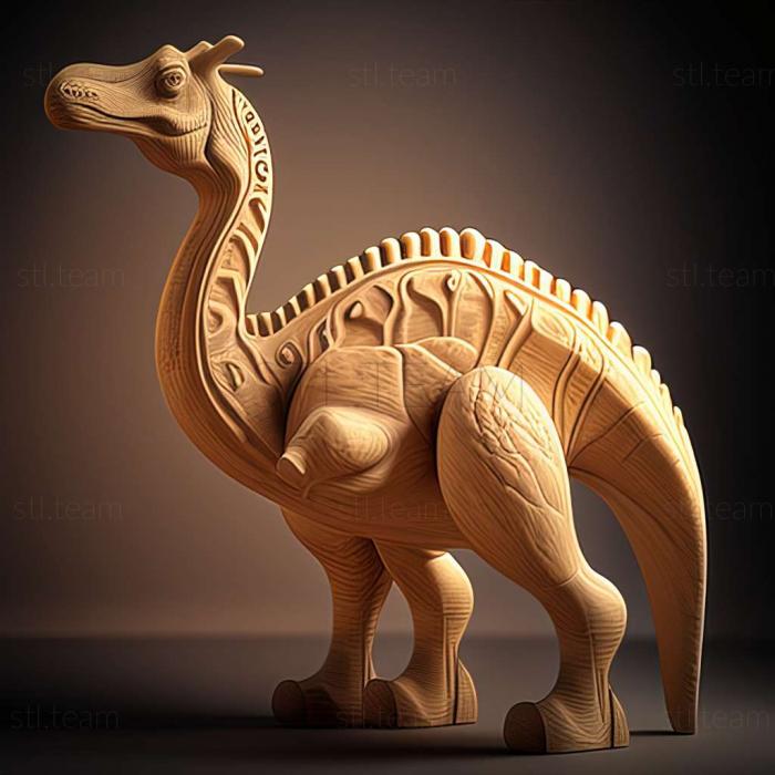 Animals Lambeosaurus magnicristatus