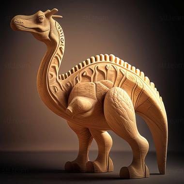 3D модель Ламбеозавр магникристатус (STL)