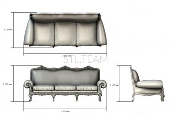 3D модель KOMPLEKT_MEBL_0207 (STL)