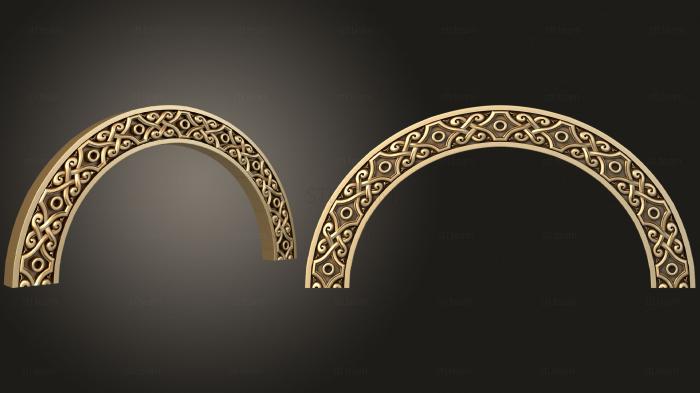 3D model Arch with decor (STL)