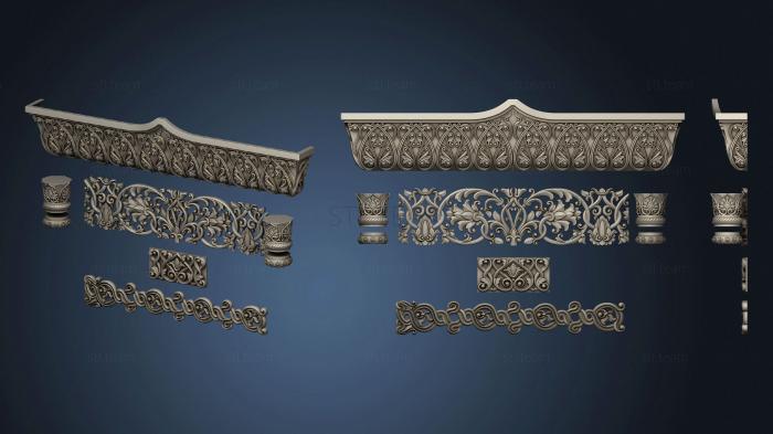 3D model Elements of church utensils (STL)