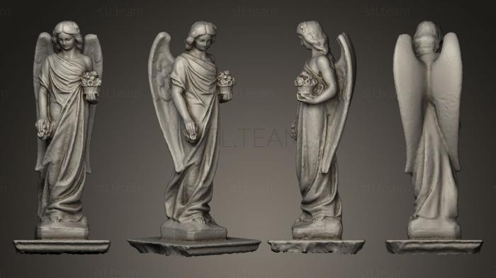3d модели ангелы Ангел на Восточном кладбище Остфридхоф Мюнхен