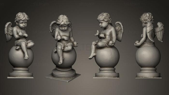 3d модели ангелы Украшение сада - Ангел