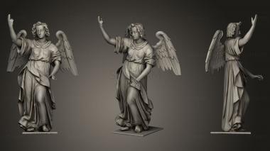 3D модель Статуя ангела церкви Ренессанс (STL)