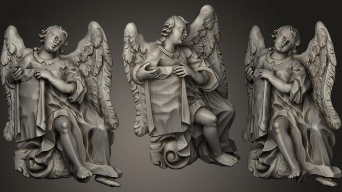 3d модели ангелы AN_0133