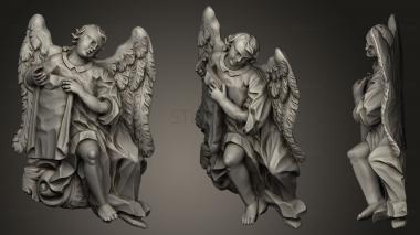 3D модель Скульптура барочного Ангела (STL)