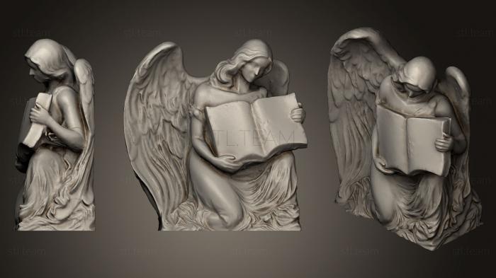 3d модели ангелы Надгробие Питера Карла Дюссмана