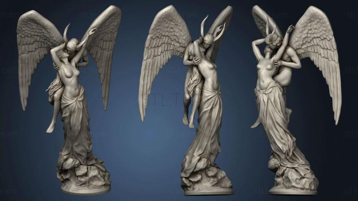 3D модель Ангел и дьявол (STL)