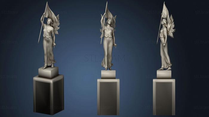 3D модель Статуя Ангела Свободы (STL)