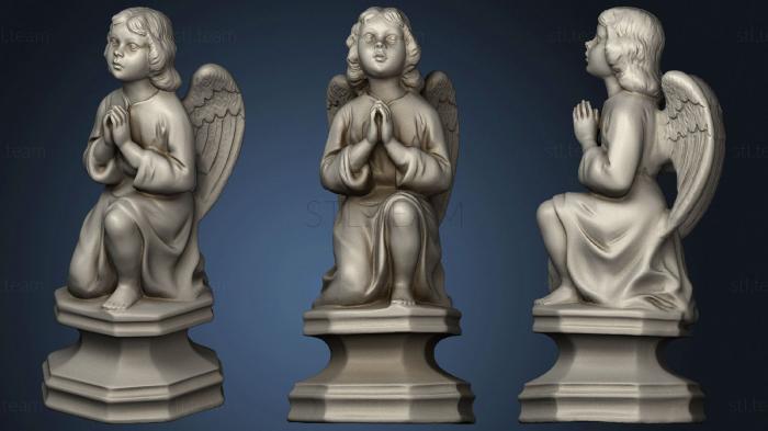 3d модели ангелы Статуя ангела 2