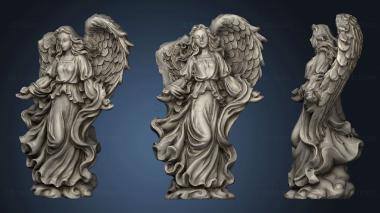 3D модель Ангел со Сломанным Крылом (STL)