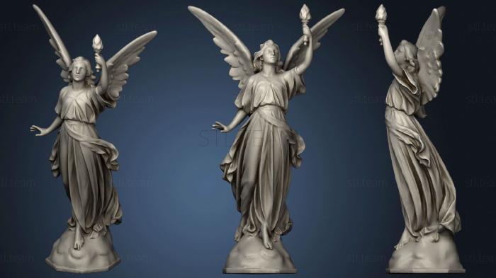 3d модели ангелы Люси