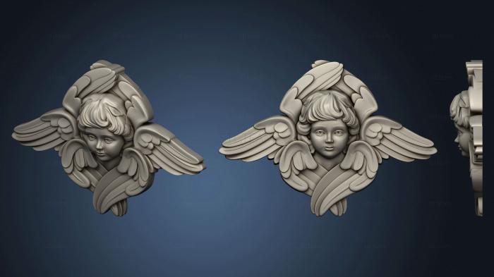 3d модели ангелы Херувим