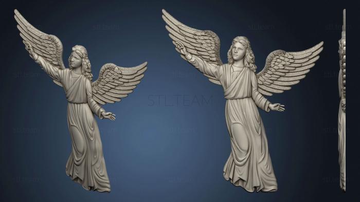 3d модели ангелы Парящий ангел