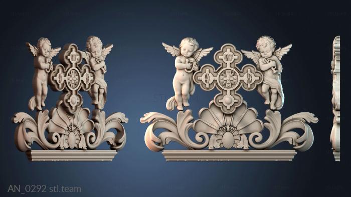 3d модели ангелы AN_0292