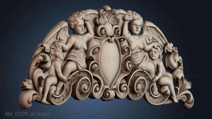 3d модели ангелы AN_0299