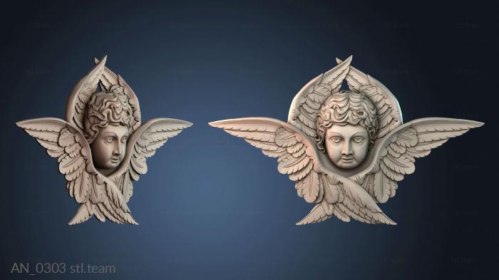 3d модели ангелы AN_0303