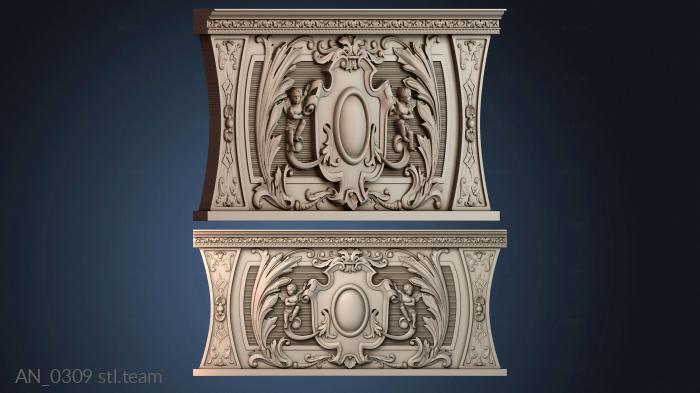 3d модели ангелы AN_0309