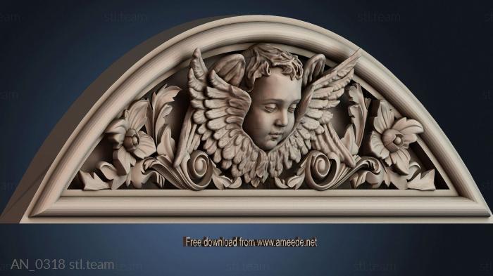 3d модели ангелы AN_0318
