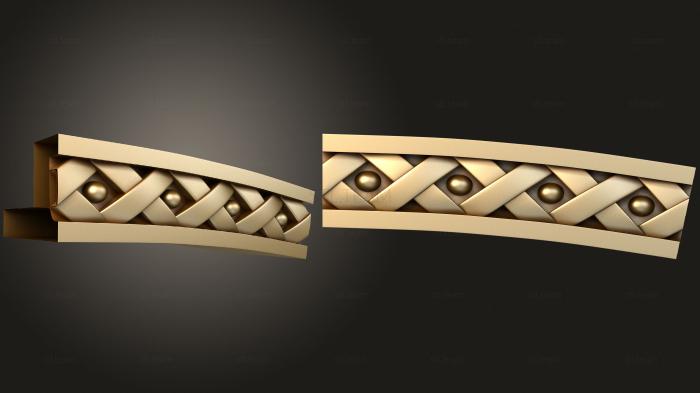 Багеты Baguette with braided and radius fragments